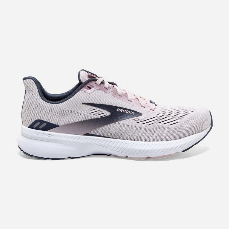 Brooks Launch 8 Light Cushion - Zapatillas Running Asfalto Mujer - Rosas / Metal (LF9015834)